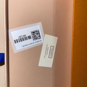 Louis Vuitton Adele wallet box and dust bag ONLY